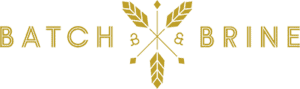 Batch and Brine Logo Full Gold